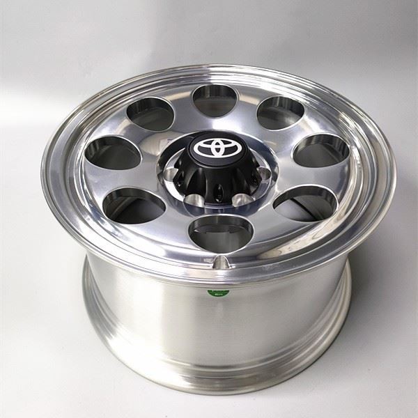 Water Polished Aluminum Monoblock Rims