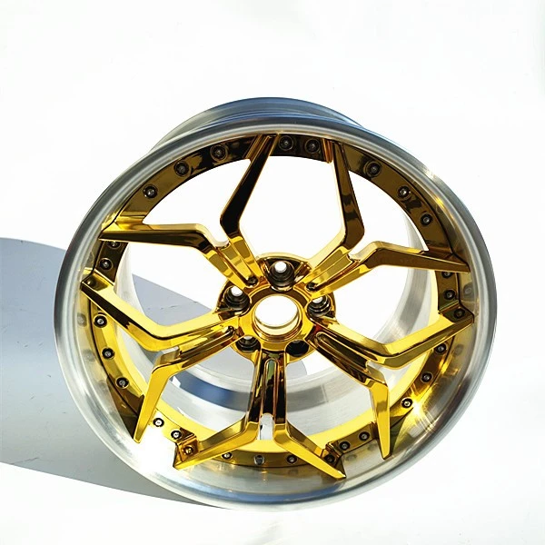22*9.0 Inch 2-pcs Type Forged Alloy Wheels