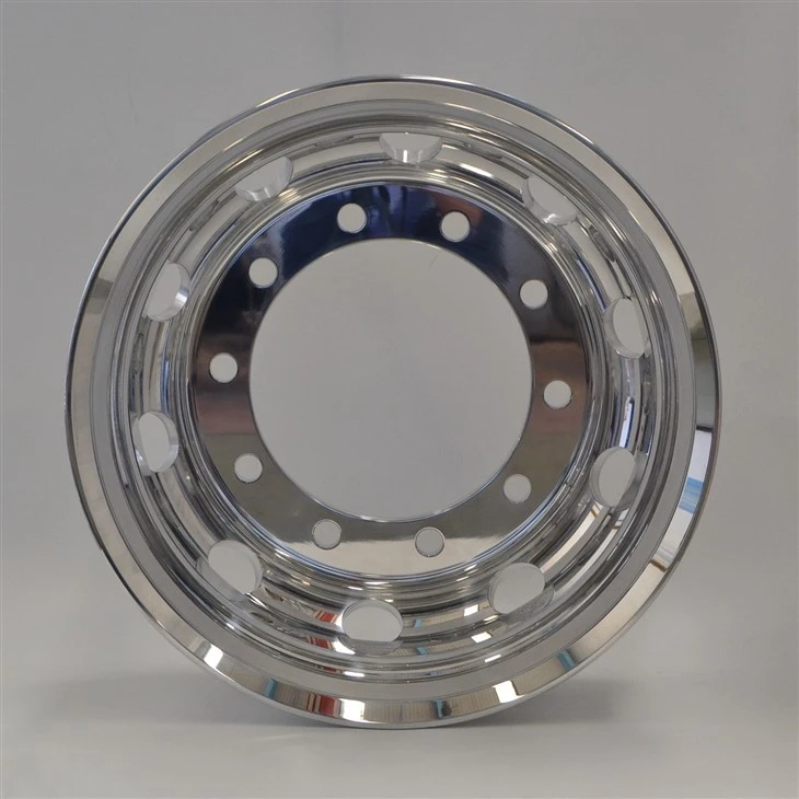 Polished Truck Wheels 22.5x8.25 Forged Aluminum Rim