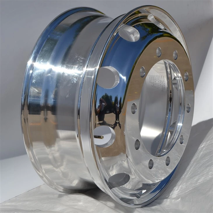 Polished Truck Wheels 22.5x8.25 Forged Aluminum Rim