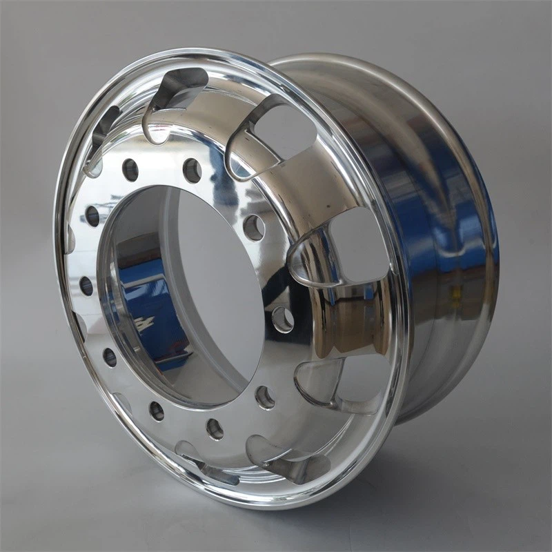 22.5x9.0 Inch Polished Forged Aluminum Truck Wheels